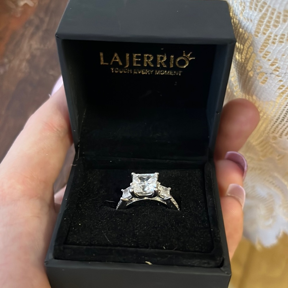Size 5.5 engagement ring. Brand new. Originally $106